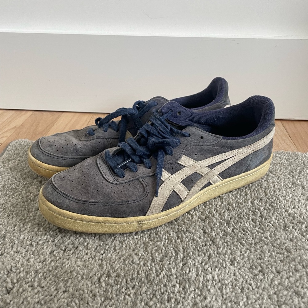 Onitsuka Tiger by Asics Navy and Cream Sneakers